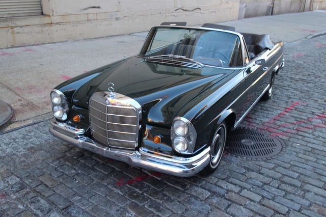 1967 mercedes benz 250se convertible