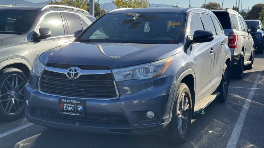2015 toyota highlander xle