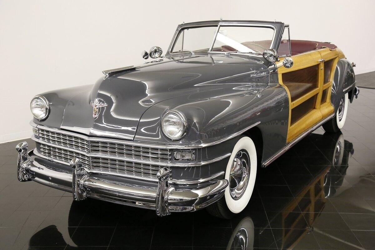 1948 chrysler town & country convertible automatic 324ci straight 8 87820 miles
