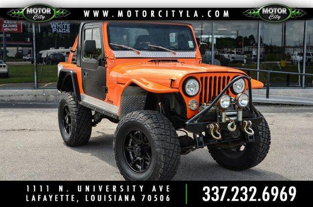 used 1986 jeep cj 7 lafayette, la 70506 for sale in lafayette, louisiana