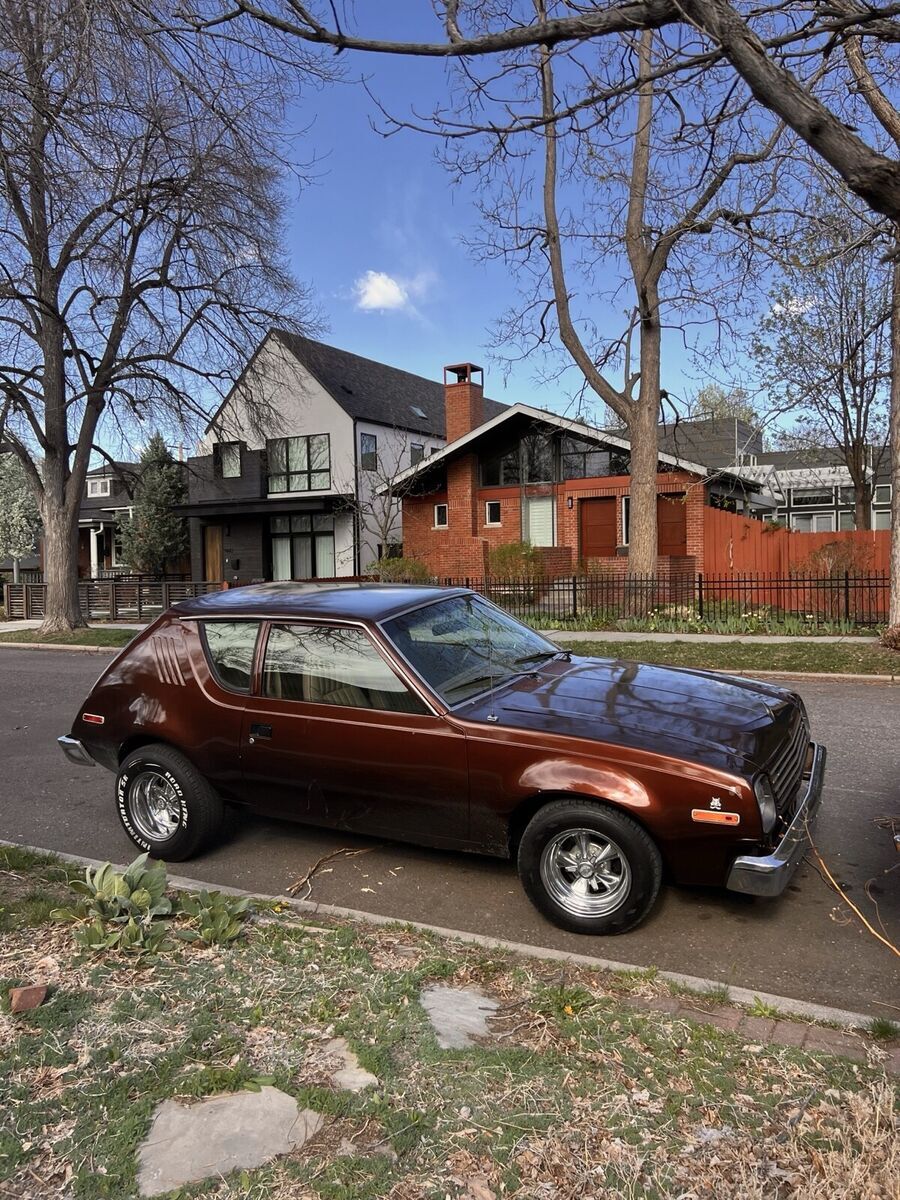 1978 amc gremlin hatchback brown