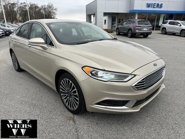 2018 ford fusion se