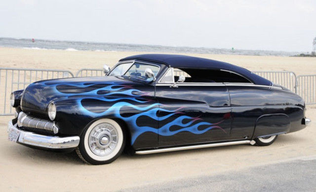 1949 ford mercury 2 door custom coupe, chevy motor w/ 8000 miles since build!