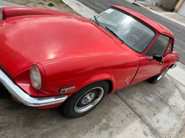 1978 triumph 1500 convertible red rwd manual