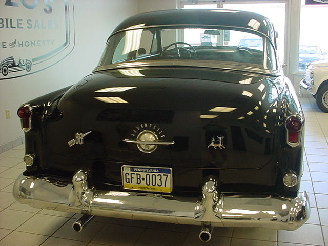 georgeous black 1953 oldsmobile 88 2 door sedan / vg - excellent