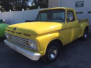 1963 ford f-100 short box stepside solid california truck