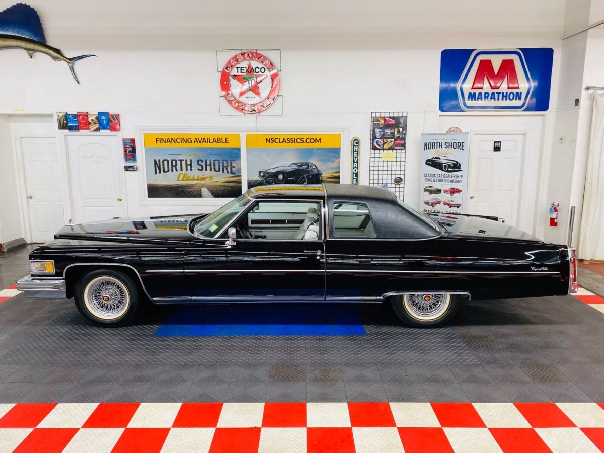 black cadillac coupe deville with 19,062 miles available now!