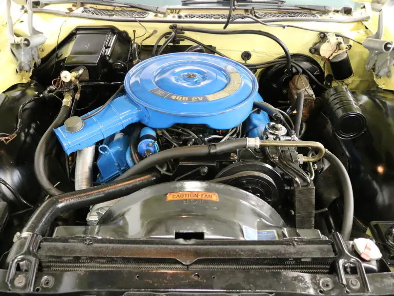 1972 ford ltd convertible 48026 miles yellow convertible 400 v8 3 speed automati