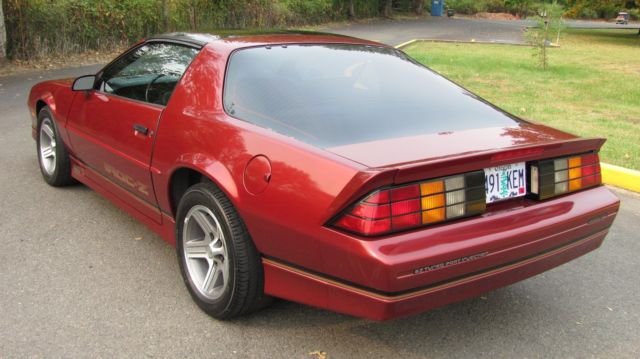 1988 86 87 88 iroc camaro survivor 57k orig miles 1 family owned 5.7