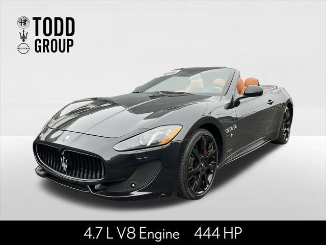 2016 maserati granturismo sport