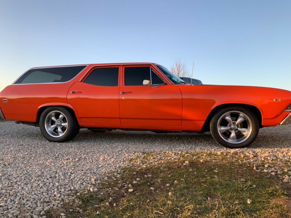 1969 chevrolet chevelle wagon 454 ss trim