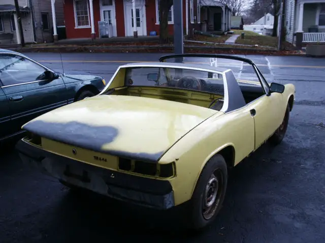 1971 porsche 914 rolling chassis, restoration project or parts car