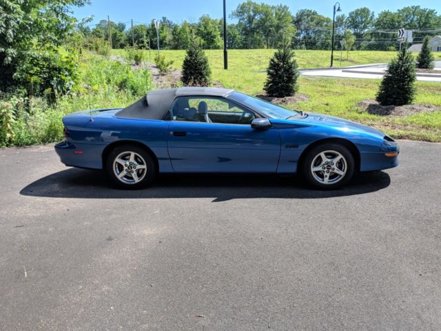 1994 chevy camaro z28 v8 5.7 automatic convertible blue (running)