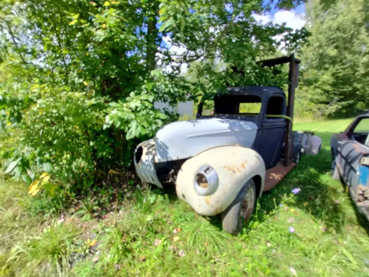 1940 ford f pickup black rwd manual