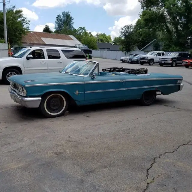 1963 ford galaxie 500 xl convertible 352 v8 automatic power steering buckets