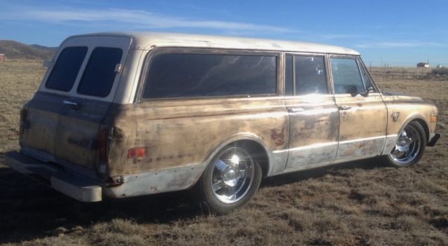 c-10 3door suburban patina ratrod hotrod 350/350 lowrider cruiser lowered