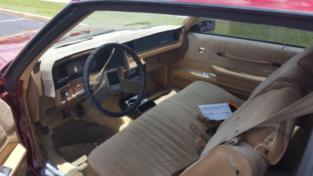 1988 chevrolet monte carlo classic