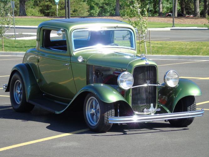 1932 ford 3 window green 38700 for sale in emmet, north dakota