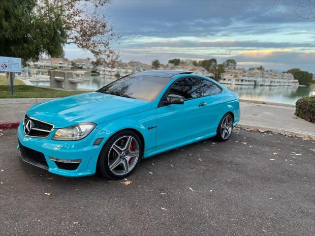 2012 mercedes-benz c-class c 63 amg coupe 2d