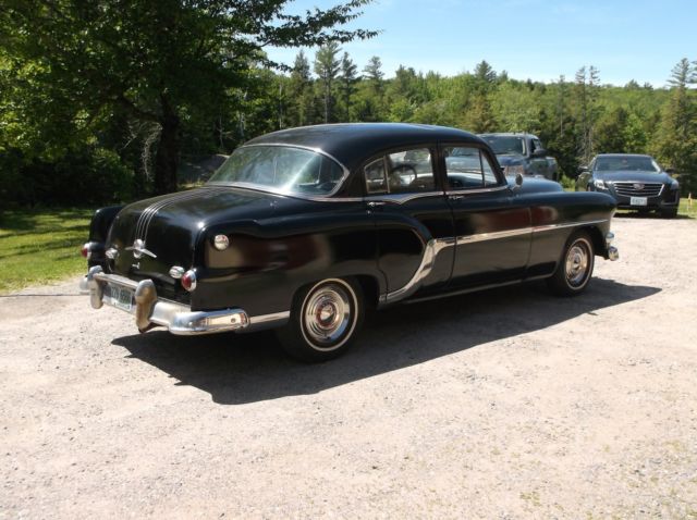 1954 pontiac chieftain 8 cylinder 4 dr. time piece . look!!!!!!!