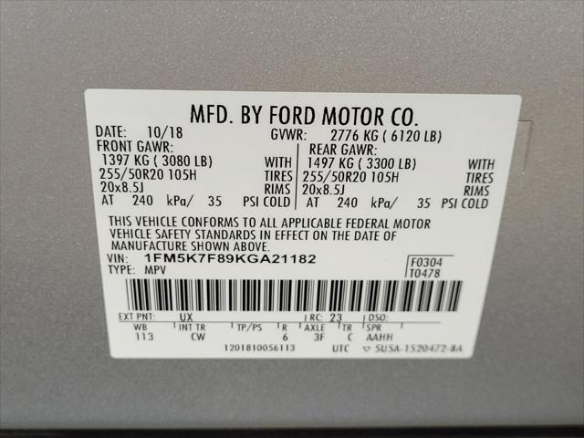 2019 ford explorer limited