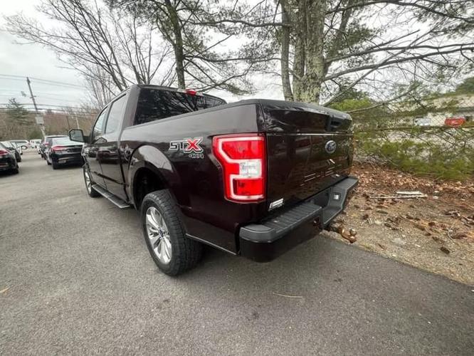 2018 ford f150 supercrew cab xl 4x4 supercrew cab styleside 5.5 ft. box 145 in. wb in taunton, massachusetts