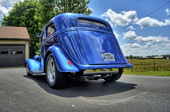 1934 ford victoria street rod with a 3.8-liter chevy v6 in bowling green, kentucky