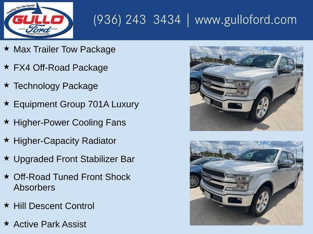 2018 ford f-150 platinum