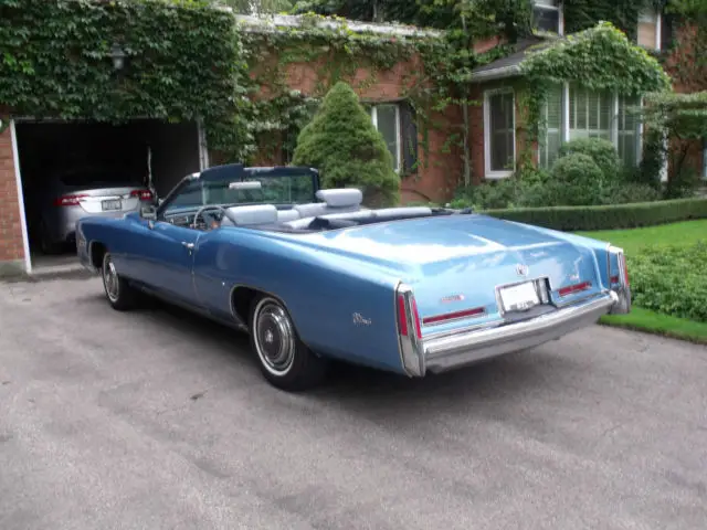 1976 cadillac eldorado convertible 7400 actual miles