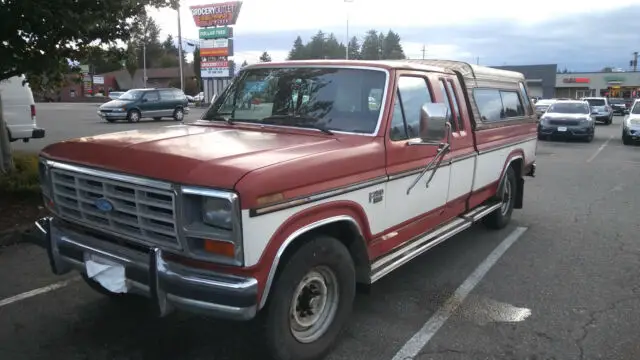 ford truck 1985 f 250 6.9 diesel long bed wvo