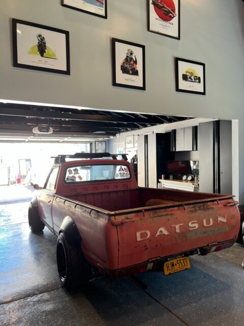 1976 datsun 620 pickup (bullet side)