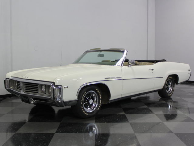 professionally built 455, 3 inch exhaust, working a/c, fast buick convertible!