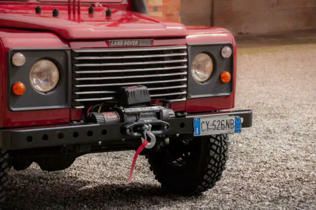 1988 land rover defender 110 pickup, from sicily, new a/c & hurricane heat