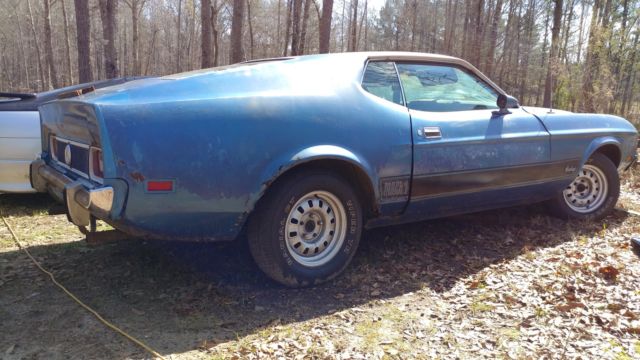 1973 mustang mach 1 351c factory air auto 9" gt wheels