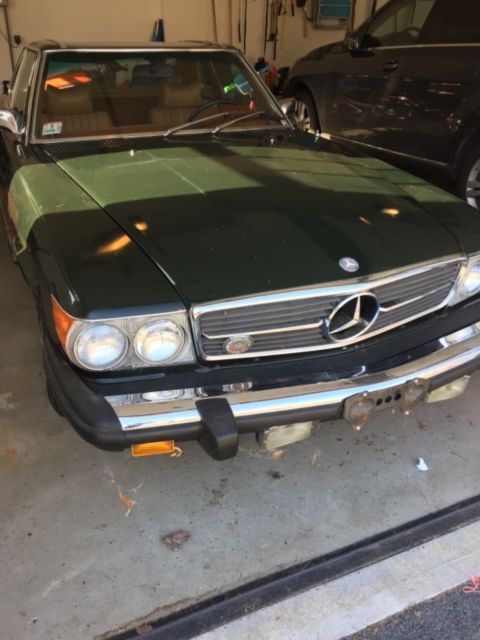 1974 mercedes-benz sl-class 450sl all original brown 2 ownersn