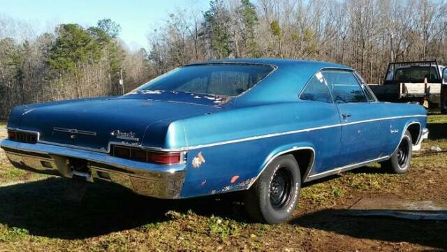 1966 chevy impala project classic coupe ac 350 ls restore muscle race big block