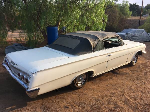 1962 convertible impala