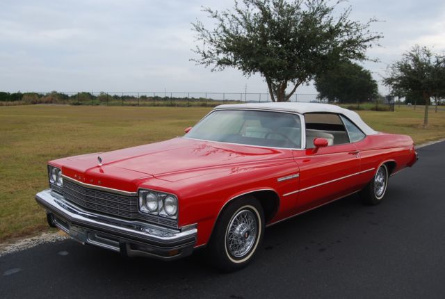 1975 buick lasabre custom convertible. rare and loaded
