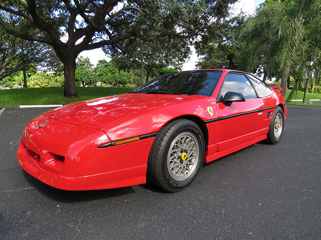 1988 fiero gt 5 speed - show quality - recently restored & upgraded. none nicer