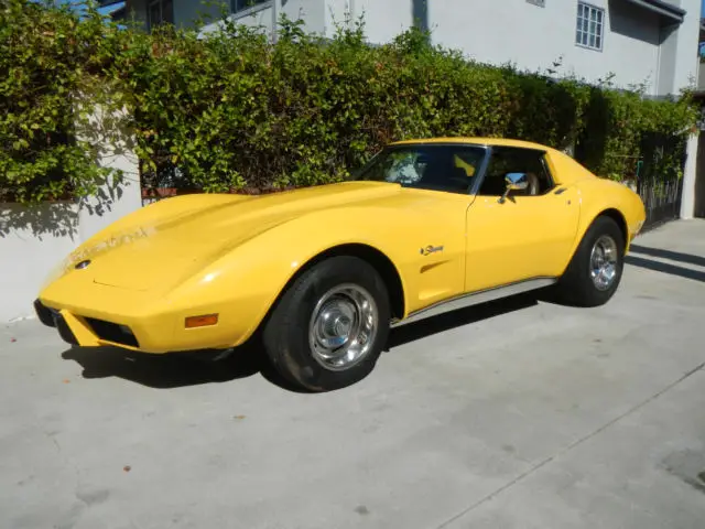 1976 chevrolet corvette restored orig california car w 73000 no reserve