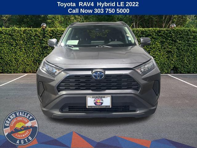 2022 toyota rav4 hybrid le