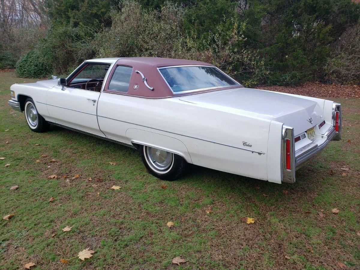 1975 cadillac coupe - original survivor - low miles - barn find - pics and video