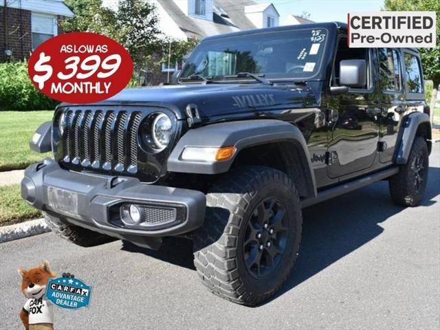 2021 jeep wrangler willys