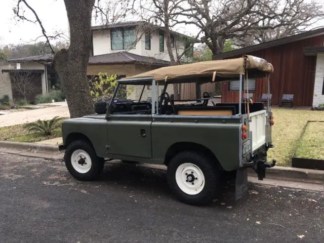 1971 land rover series 2a (iia) rhd