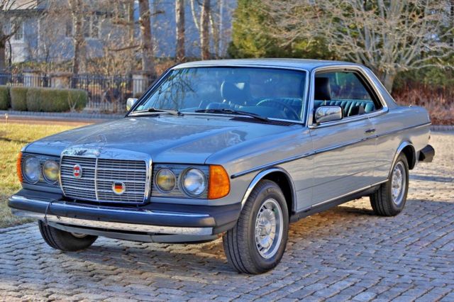 1984 mercedes benz 300cd - diesel coupe - minty, low mileage and no reserve