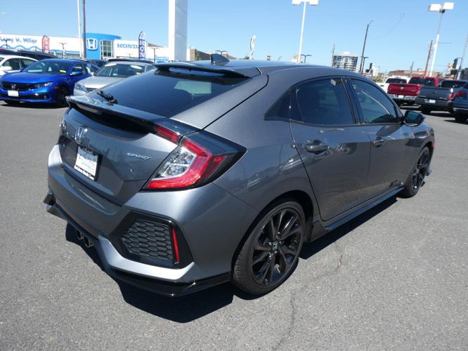 used 2018 honda civic sport hatchback spokane, wa 99201 for sale in spokane, washington