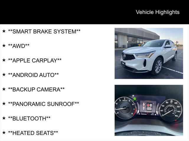 2022 acura rdx base