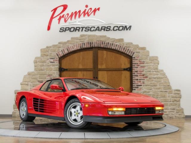 1988 ferrari testarossa 1988 1/2 only 990 miles a true time capsule!