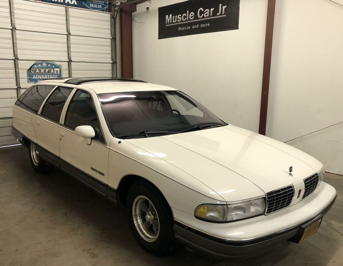 olds custom cruiser 1 owner arizona 3 row way back wagon 5.7 power leather mags