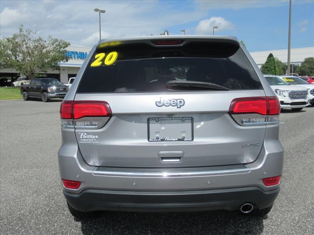 2020 jeep grand cherokee limited x